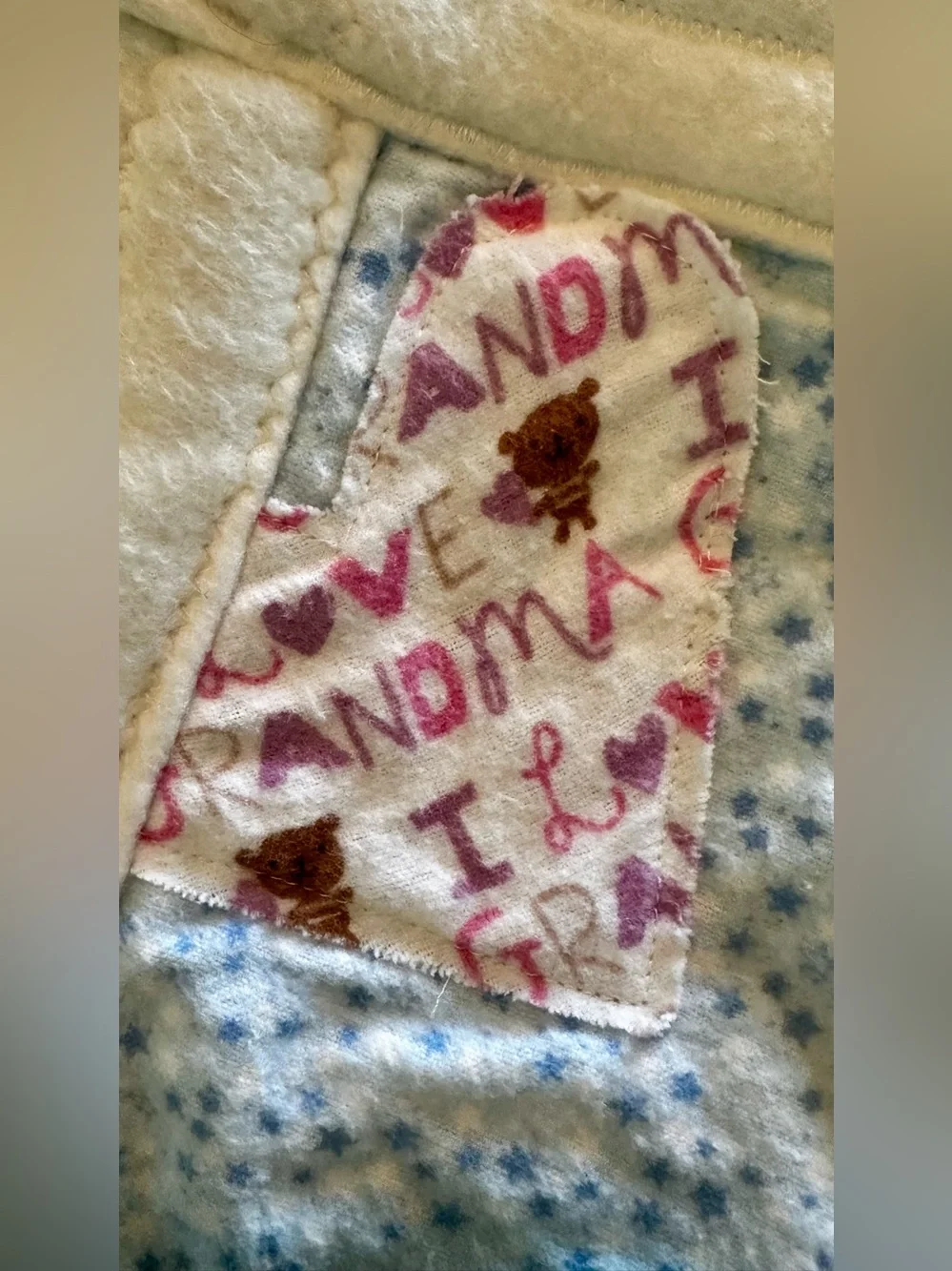 Handmade quilt made